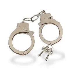 Spirit Halloween Metal Handcuffs