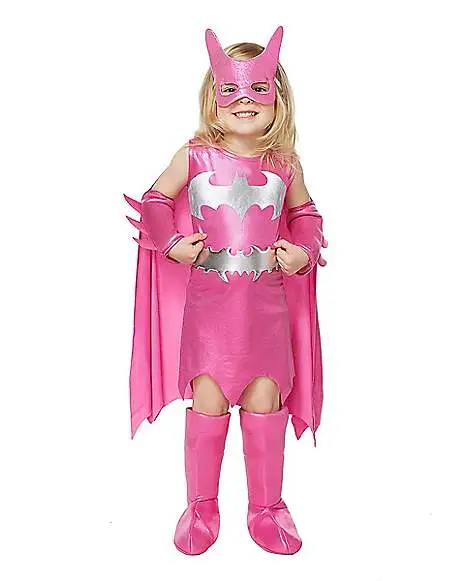 Spirit Halloween Kids Pink Batgirl Costume - DC Comics 1 Spirit Halloween Kids Pink Batgirl Costume - DC Comics