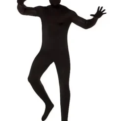 Spirit Halloween Adult Super Skins Black Zentai Skin Suit Costume