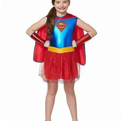 Spirit Halloween Kids Supergirl Tutu Costume - DC Comics
