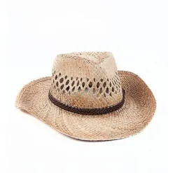 Spirit Halloween Western Seagrass Hat -Spirit Halloween Store 01199074 c