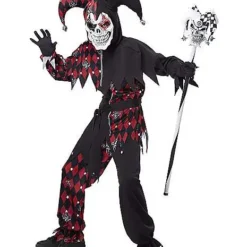 Spirit Halloween Kids Sinister Jester Costume
