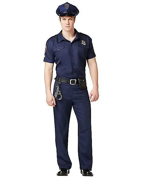 Spirit Halloween Adult Police Officer Costume - Deluxe 1 Spirit Halloween Adult Police Officer Costume - Deluxe