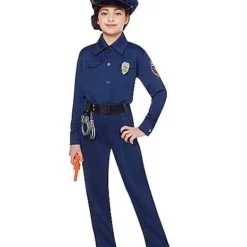 Spirit Halloween Kids Police Officer Costume -Spirit Halloween Store 01226430 c