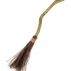 Spirit Halloween 39 Inch Curved Witch Broom