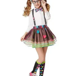 Spirit Halloween Kids School Nerd Tutu