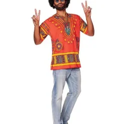 Spirit Halloween Adult Hippie Shirt Costume
