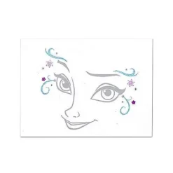 Spirit Halloween Elsa Face And Hand Decal - Frozen