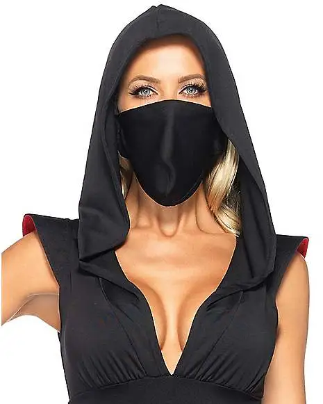 Spirit Halloween Adult Deadly Ninja Jumpsuit Costume 3 Spirit Halloween Adult Deadly Ninja Jumpsuit Costume - Image 3