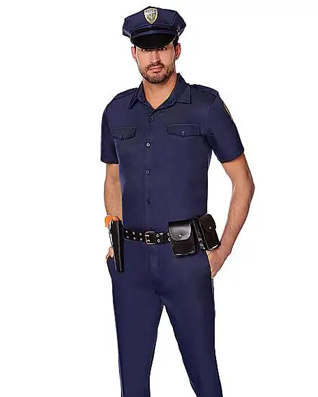 Spirit Halloween Adult Police Officer Costume - Deluxe 3 Spirit Halloween Adult Police Officer Costume - Deluxe - Image 3