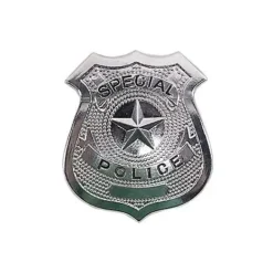 Spirit Halloween Deluxe Metal Police Badge