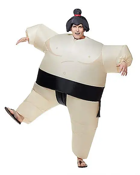 Spirit Halloween Adult Sumo Wrestler Inflatable Costume 1 Spirit Halloween Adult Sumo Wrestler Inflatable Costume