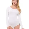 Spirit Halloween Long Sleeve White Bodysuit