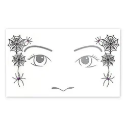 Spirit Halloween Kids Witch Face Tattoo Decal