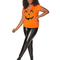 Spirit Halloween Pumpkin T Shirt -Spirit Halloween Store 01267228 d