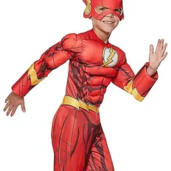 Spirit Halloween Kids Flash Costume Deluxe - DC Comics -Spirit Halloween Store 01274984 c