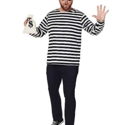 Spirit Halloween Adult Burglar Costume -Spirit Halloween Store 01297035 a