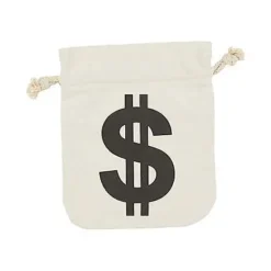 Spirit Halloween Burglar Money Bag
