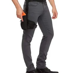 Spirit Halloween Black Leg Holster Tactical