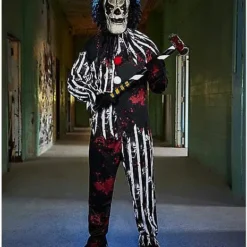 Spirit Halloween Adult Freakshow Clown Costume