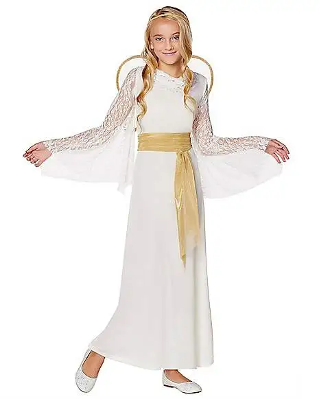 Spirit Halloween Kids Lace Angel Costume 1 Spirit Halloween Kids Lace Angel Costume