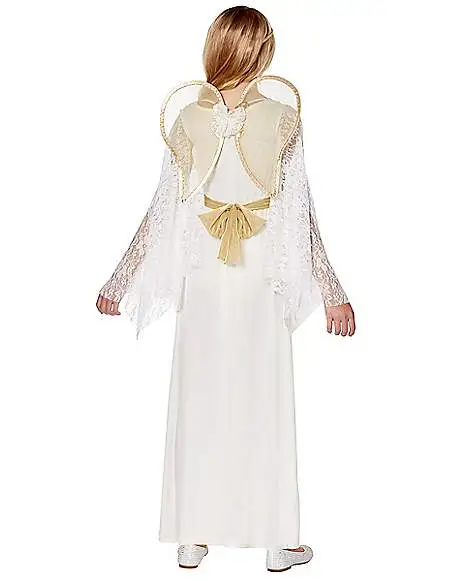Spirit Halloween Kids Lace Angel Costume 2 Spirit Halloween Kids Lace Angel Costume - Image 2