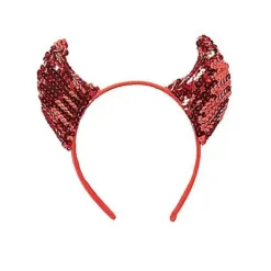 Spirit Halloween Sequin Devil Headband