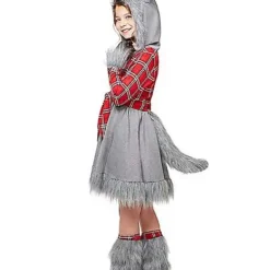 Spirit Halloween Kids Faux Fur Charming Werewolf Costume -Spirit Halloween Store 01332436 c