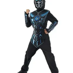 Spirit Halloween Kids Light Up Extreme Robot Ninja Costume -Spirit Halloween Store 01340603 b