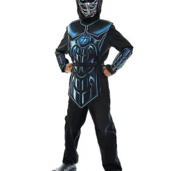 Spirit Halloween Kids Light Up Extreme Robot Ninja Costume -Spirit Halloween Store 01340603 c