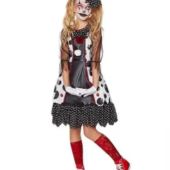 Spirit Halloween Kids Creepy Clown Costume -Spirit Halloween Store 01344928 c