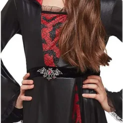 Spirit Halloween Kids Bat Vampiress Costume -Spirit Halloween Store 01345099 e