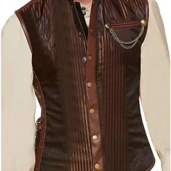 Spirit Halloween Steampunk Vest 9 Spirit Halloween Steampunk Vest -Spirit Halloween Store 01345669 c