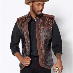 Spirit Halloween Steampunk Vest 10 Spirit Halloween Steampunk Vest -Spirit Halloween Store 01345677 a