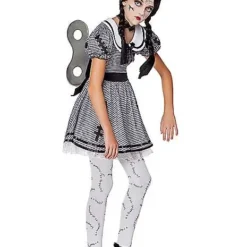 Spirit Halloween Kids Wind-Up Doll Costume -Spirit Halloween Store 01346238 c