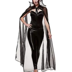 Spirit Halloween Adult Sheer Vampire Cape