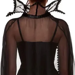 Spirit Halloween Adult Sheer Vampire Cape -Spirit Halloween Store 01346543 d
