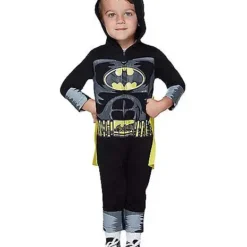 Spirit Halloween Toddler Batman One Piece Costume - DC Comics -Spirit Halloween Store 01347392 a