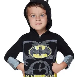 Spirit Halloween Toddler Batman One Piece Costume - DC Comics -Spirit Halloween Store 01347392 c