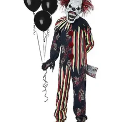 Spirit Halloween Kids Glow In The Dark Clown Costume