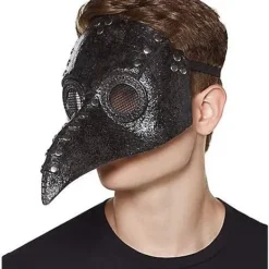 Spirit Halloween Plague Doctor Half Mask -Spirit Halloween Store 01358365 c