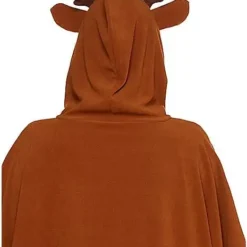 Spirit Halloween Adult Faux Fur Deer Poncho -Spirit Halloween Store 01358878 c