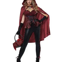 Spirit Halloween Adult Big Bad Red Costume