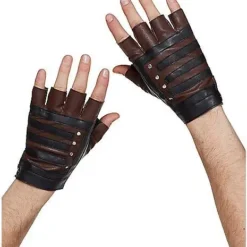 Spirit Halloween Fingerless Steampunk Gloves