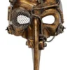Spirit Halloween Steampunk Plague Doctor Half Mask