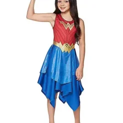 Spirit Halloween Kids Wonder Woman Costume Dress - DC Comics -Spirit Halloween Store 01363134 c