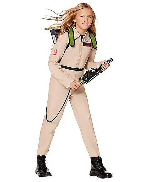 Spirit Halloween Kids Ghostbusters Girls One Piece Costume With Proton Pack - Ghostbust 1 Spirit Halloween Kids Ghostbusters Girls One Piece Costume With Proton Pack - Ghostbust