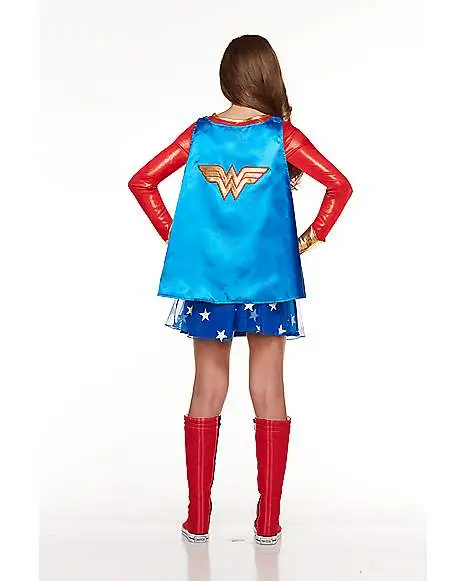 Spirit Halloween Kids Wonder Woman Dress Costume - DC Comics 2 Spirit Halloween Kids Wonder Woman Dress Costume - DC Comics - Image 2