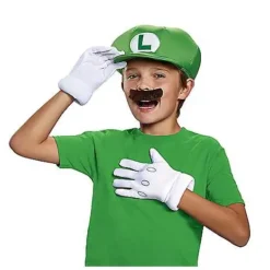 Spirit Halloween Kids Luigi Costume Kit - Nintendo