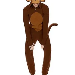 Spirit Halloween Adult Monkey Union Suit